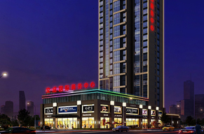 文成國際商務樓體亮化